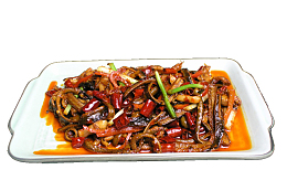 鳝丝炒海蛭