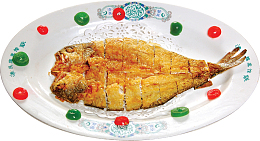 香煎黄鱼
