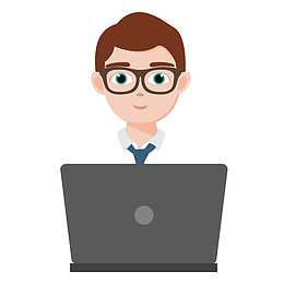 扁平化招聘人物诚聘矢量