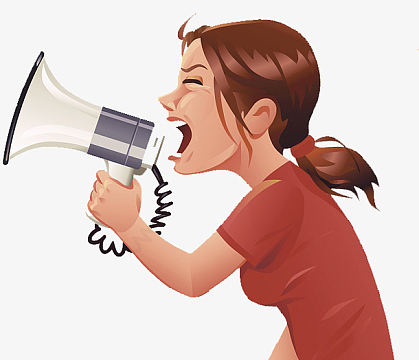 漫画 大声吼 插图