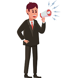 扁平化矢量招聘人员素材