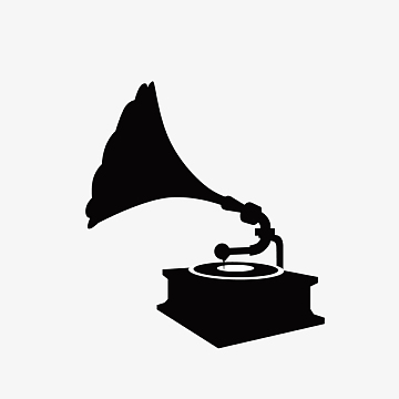 黑色唱机(1557x1557)epspng欧式留声机(369x445)png复古手绘喇叭喊话