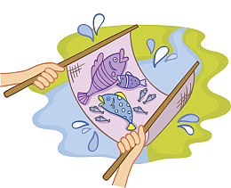 渔网金鱼