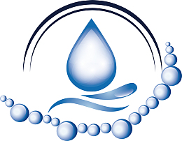 创意水滴节水相关LOGO设计矢