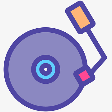 音乐卡通图标素材_音乐卡通图标图片元素-觅元素