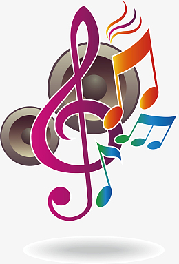 创意音乐音符图标设计素材