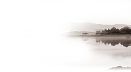 精美中国风水墨山水画素材