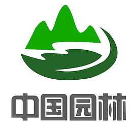 绿色山状简约立体中国园林