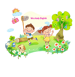 玩耍儿童