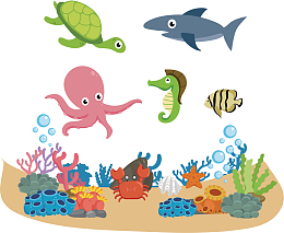 海洋生物矢量