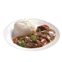 鱼香风味茄子饭