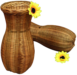 纯手工竹编小背篓