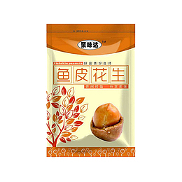 小袋鱼皮花生