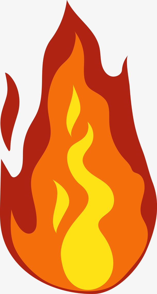 卡通火焰创意png图