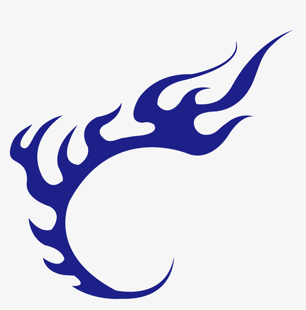 蓝色火苗图素材免费下载_觅元素