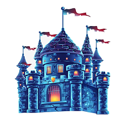 蓝色城堡