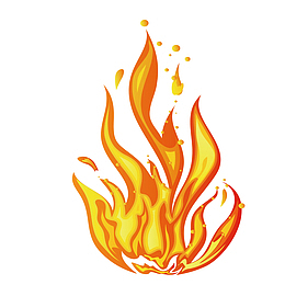 火苗燃烧