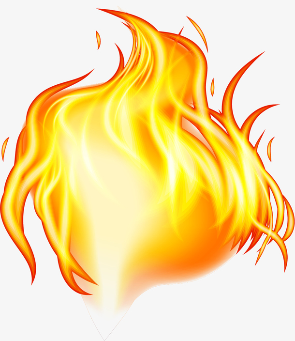 熊熊烈火效果元素