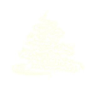 冬季圣诞节活动展板圣诞树光束