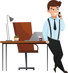 矢量图商务谈判人员