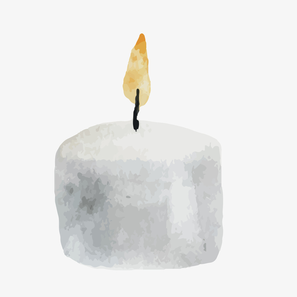 灰色蜡烛背景图图片