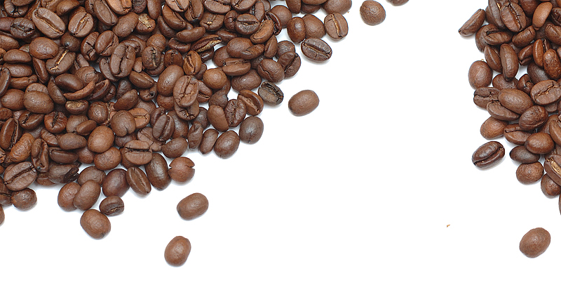咖啡豆背景食品饮料