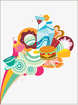 创意潮流设计元素矢量图