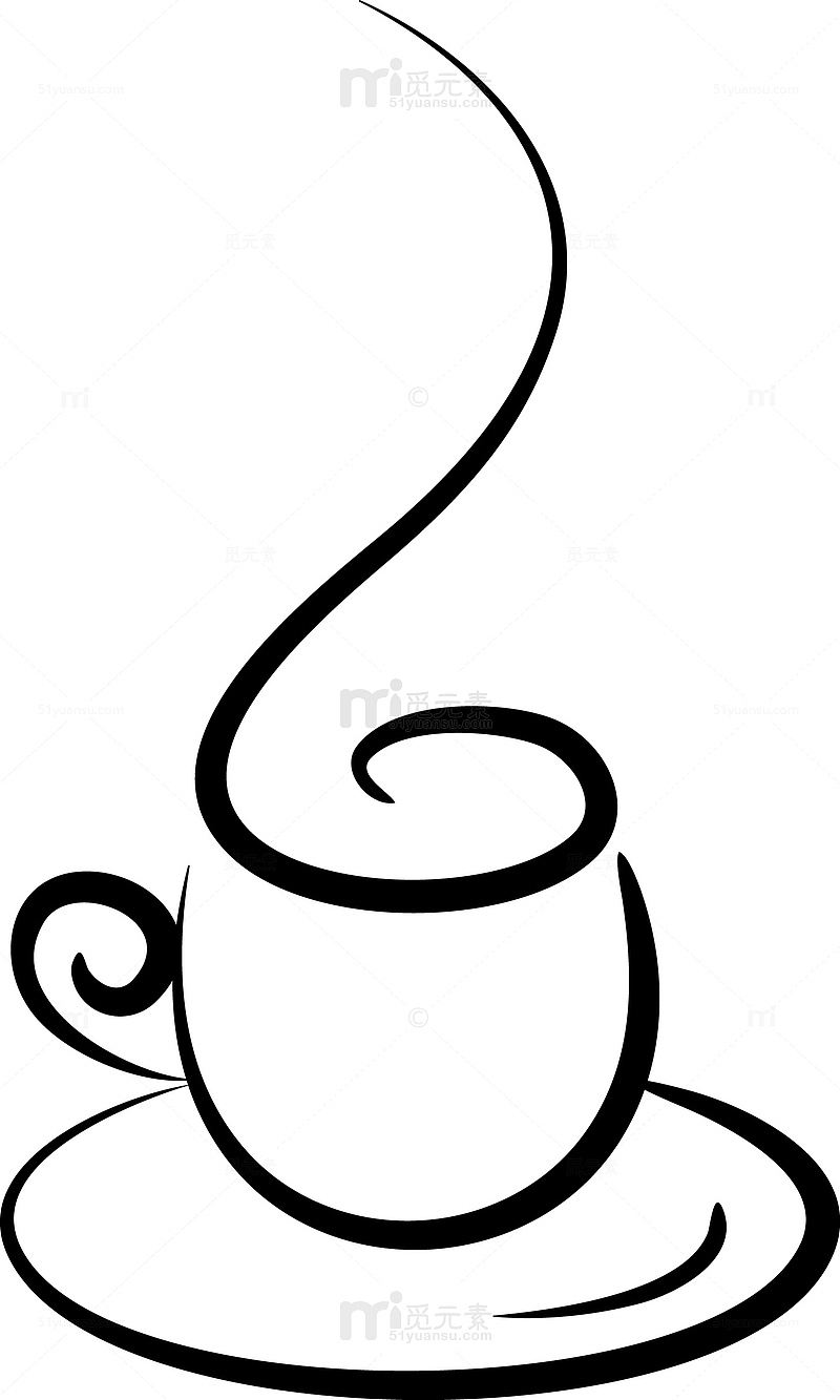 热奶茶饮品素材图
