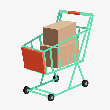 卡通购物车装物品素材(3500x3500)aipng创意购物车(1181x1181)aipng