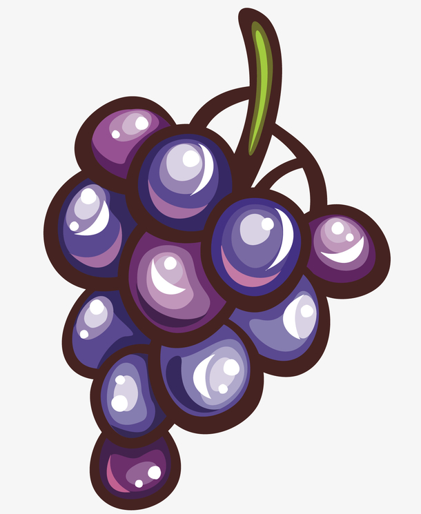 卡通葡萄png下载