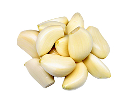 白色健康佐料大蒜头粒实物