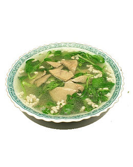 猪肝蔬菜汤