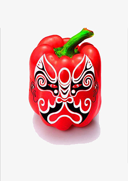 蔬菜脸谱图片