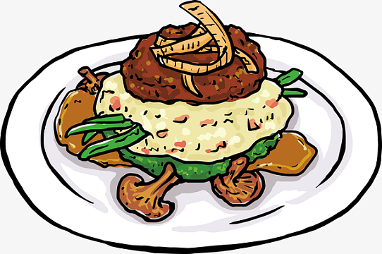 蔬菜水果卡通炒菜