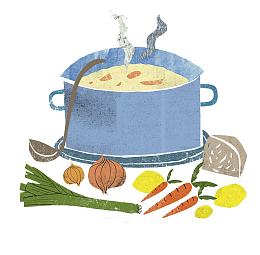 熬了一锅好汤PNG下载