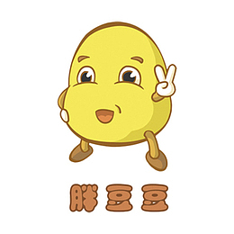 卡通大豆胖豆豆