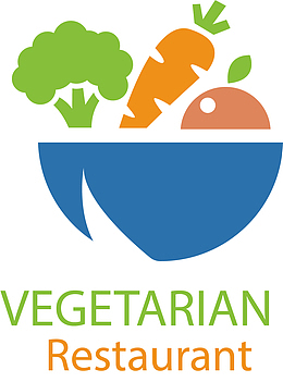 蔬菜中式餐饮logo