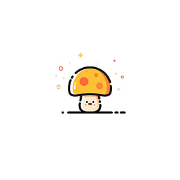 黄色蘑菇