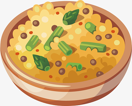 矢量图美味炒米饭(1507x1209)aipng卡通蛋炒饭矢量图(1685x1644)png