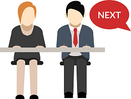 人力资源主管面试插画