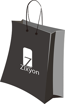 矢量企业公司高品质手提袋办公V