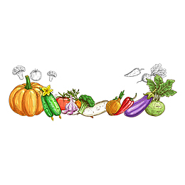 蔬菜组合免抠下载