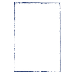 蓝色商务边框元素