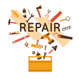 五金工具矢量图