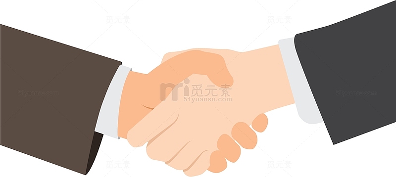 合作伙伴商务握手