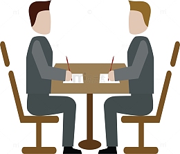 面对面商务合作签约