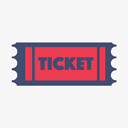 卡通电影票素材_卡通电影票png图片下载_觅元素