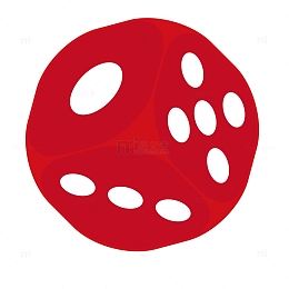 红色白点卡通筛子矢量