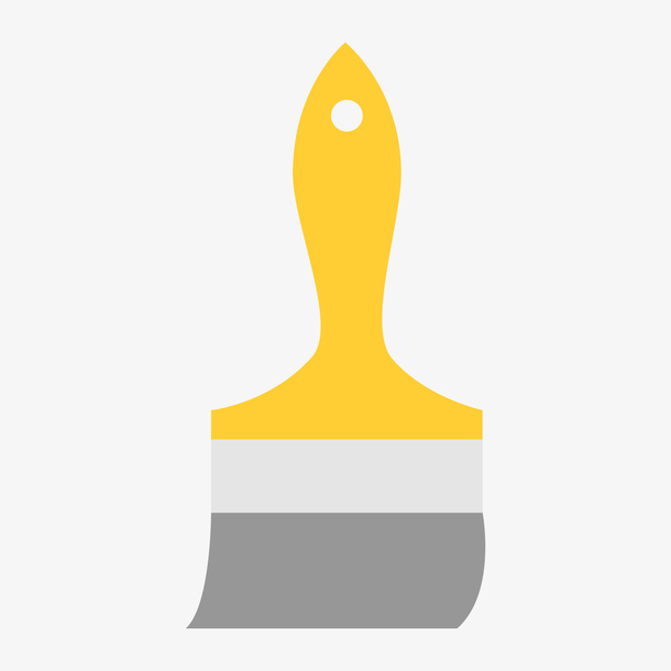 扁平化刷子png下载