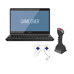 矢量gameover